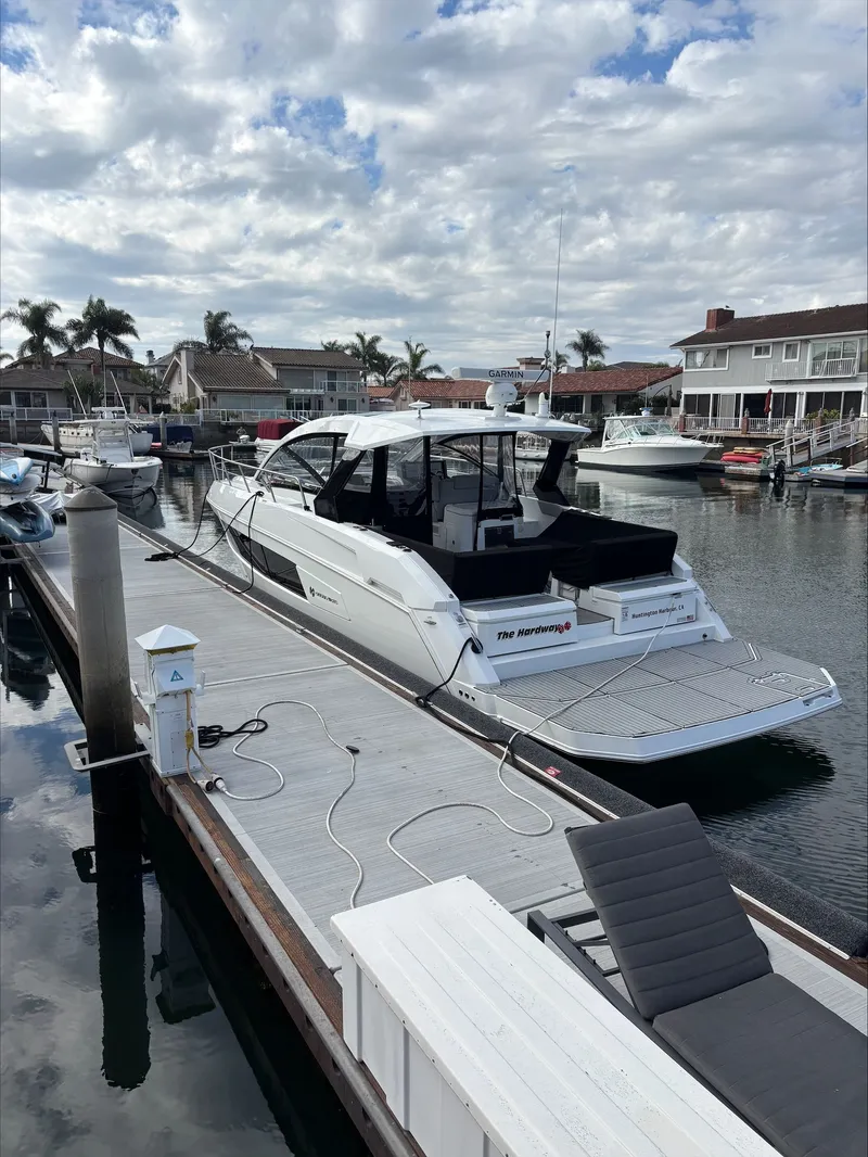 Slide: The Image of Extended transom platform with sea dec mat - 56