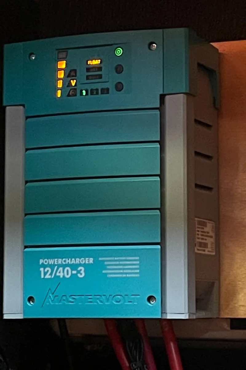 Slide: The Image of Engine room battery charger - 61