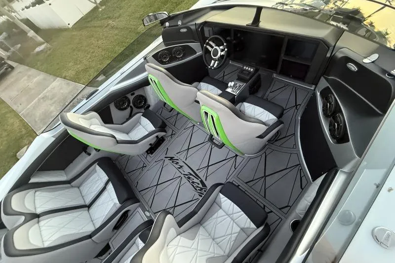 Slide: The Image of Interior of 2026 Nor-Tech 4000 Roadster, featuring modern design and luxurious seating. - 6