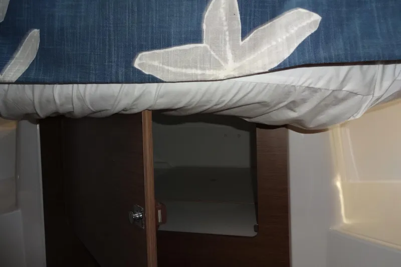 Slide: The Image of Interior cabin view of 2022 Jeanneau Merry Fisher 895 Offshore boat. - 126