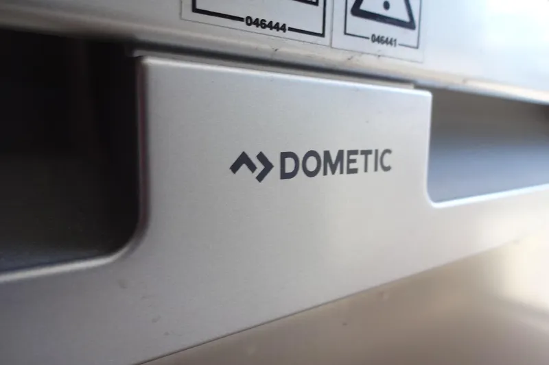 Slide: The Image of Close-up of Dometic appliance on 2022 Jeanneau Merry Fisher 895 Offshore boat. - 57