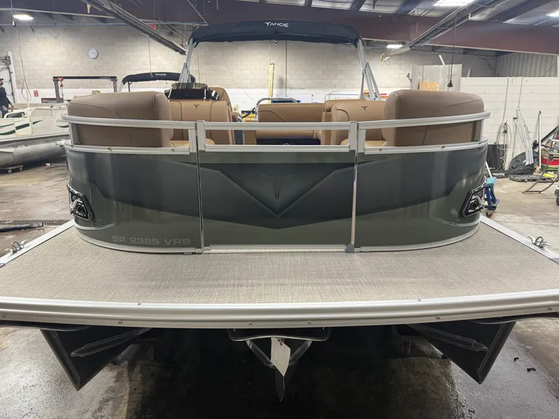 Slide: The Image of Tahoe Sport 200HP VRB 2385 Swingback Tritoon 2026 - 36