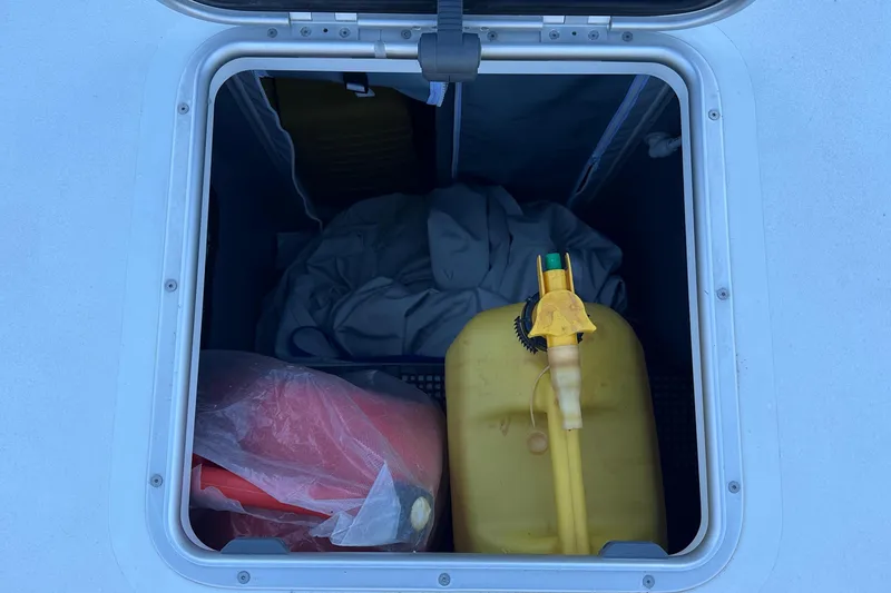 Slide: The Image of Luxurious interior of 2024 Balance 482 yacht with modern kitchen and cozy seating area. - 40