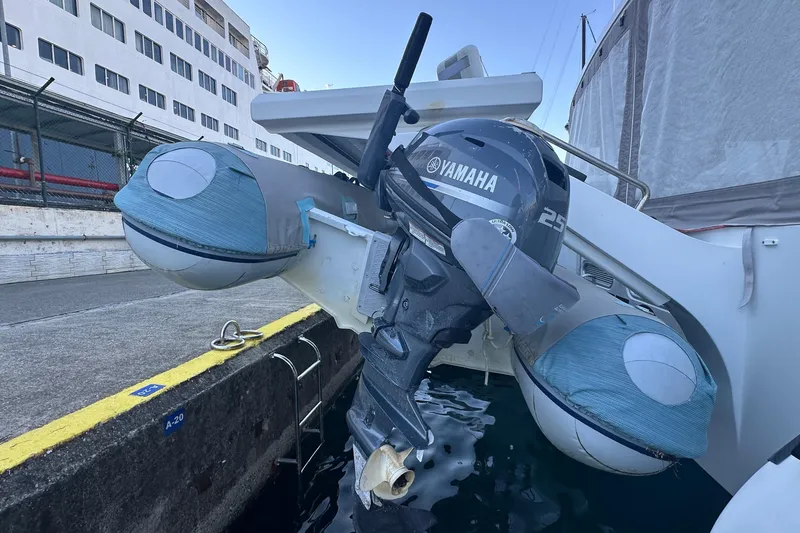 Slide: The Image of Boat control panel with navigation display and gauges, Balance 482, 2024 model. - 62