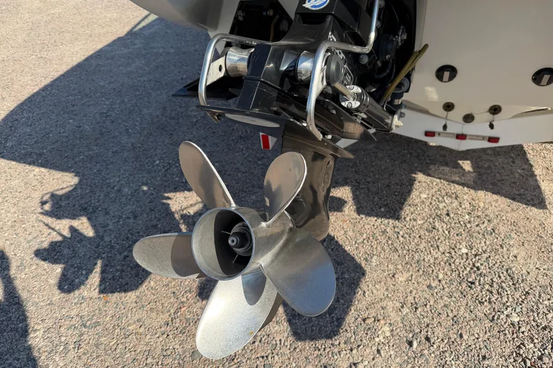 Slide: The Image of Luxurious interior of 2019 Formula 353 FASTech boat with plush seating and branded cushions. - 10