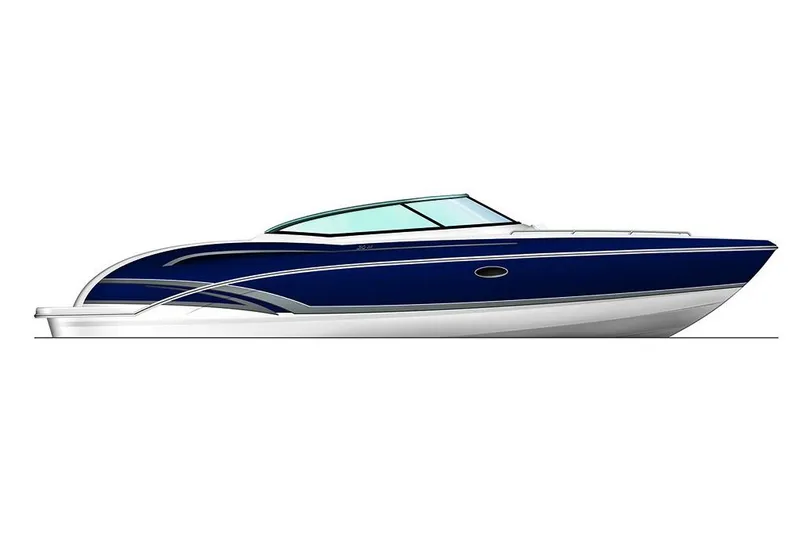 Slide: The Image of Manufacturer Provided Image: 2019 Formula 310 FX Bowrider, sleek blue and white design. - 24