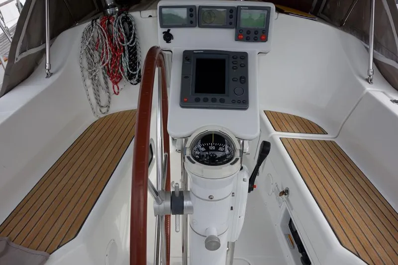 Slide: The Image of Cockpit w Swing Away Wheel - 11