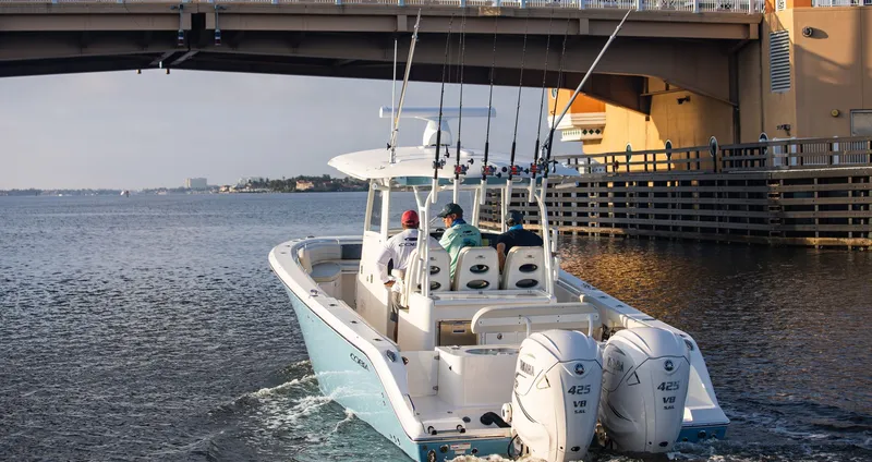 Slide: The Image of Cobia 350 Center Console 2026 - 10