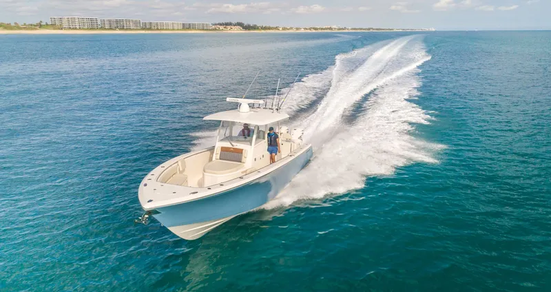 Slide: The Image of Cobia 350 Center Console 2026 - 3