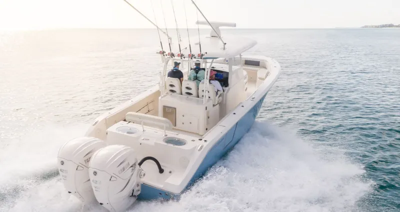 Slide: The Image of Cobia 350 Center Console 2026 - 8