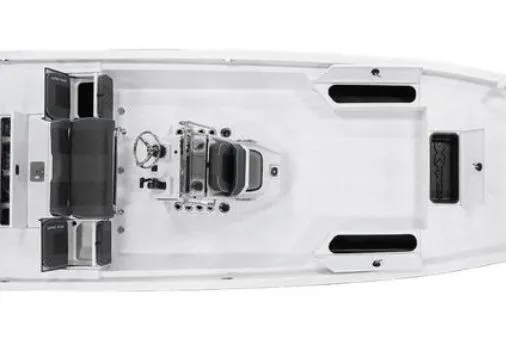 The Image of Overhead view of 2026 Xpress SW22B boat, showcasing sleek design and spacious layout. - 1