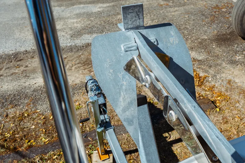 Slide: The Image of Anchor detail of 2024 Jeanneau NC 795 Series 2 boat on a trailer. - 28