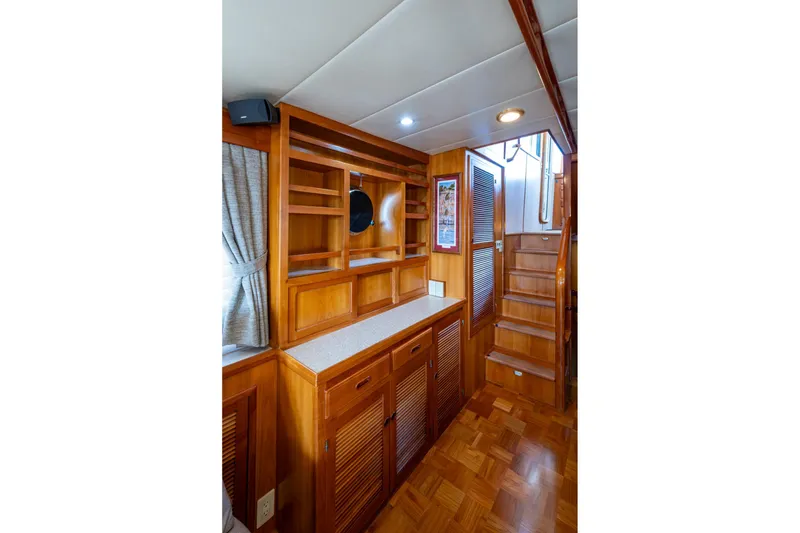 Slide: The Image of Port side buffet server and storage - 10