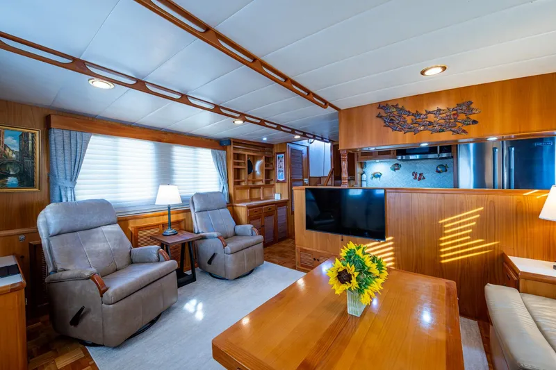 Slide: The Image of Spacious saloon with the galley forward - 11