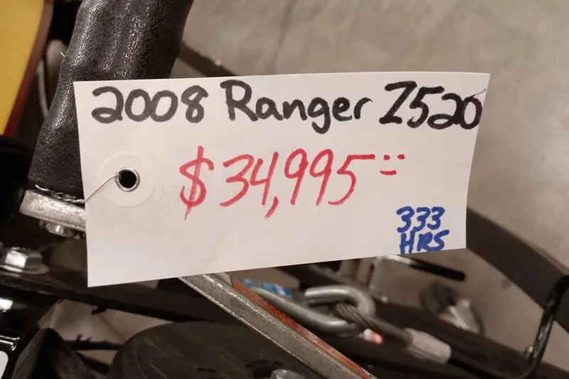 Slide: The Image of 2008 Ranger Z520 Comanche for sale, priced at $34,995 with 333 hours. - 3