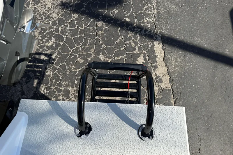 Slide: The Image of 2018 SCB Recon boat ladder on textured surface, viewed from above. - 40