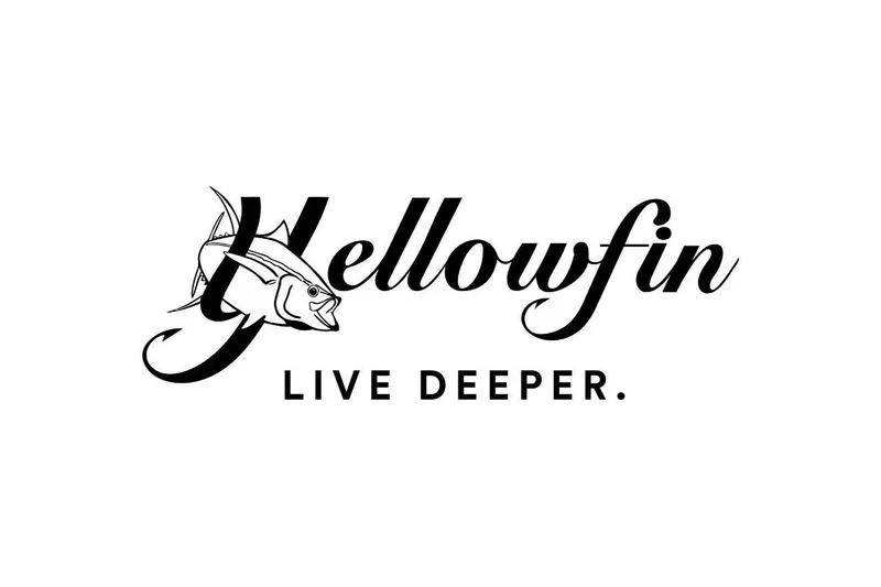 Slide: The Image of Yellowfin 24 Bay CE 2026 logo with "Live Deeper" slogan. - 33