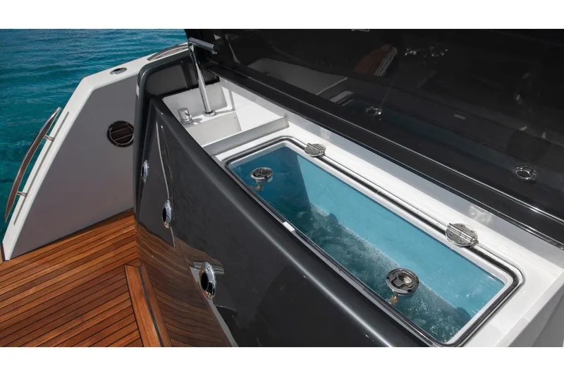 Slide: The Image of Manufacturer Provided Image: 2020 Ocean Alexander 45 Divergence Sport boat with livewell and teak deck. - 21