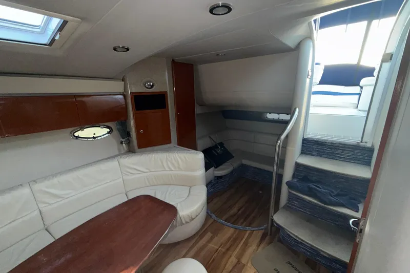 Slide: The Image of Interior of 2006 Formula 40 Performance Cruiser with seating and stairs. - 14