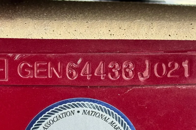 Slide: The Image of Hull identification number on a 2021 G3 Bay 20 DLX boat. - 28