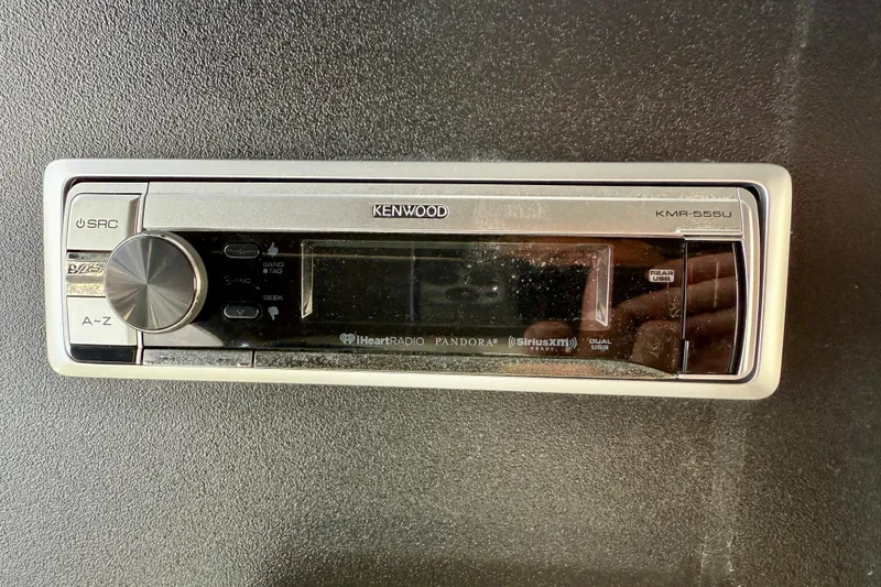 Slide: The Image of Kenwood stereo system in 1997 Carver 355 Aft Cabin Motor Yacht. - 18