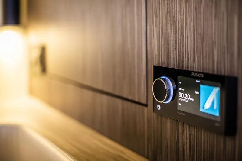 Slide: The Image of Control panel on 2026 Cranchi A46 Luxury Tender yacht interior. - 21