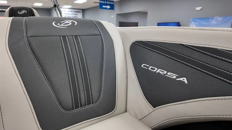 Slide: The Image of Close-up of Barletta Corsa 23UC 2026 seats. - 24