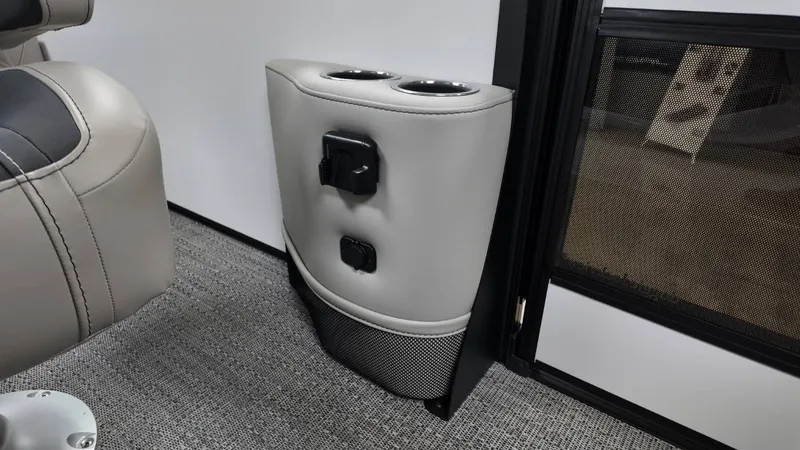 Slide: The Image of Interior of 2026 Barletta Corsa 23UC with cup holders. - 30