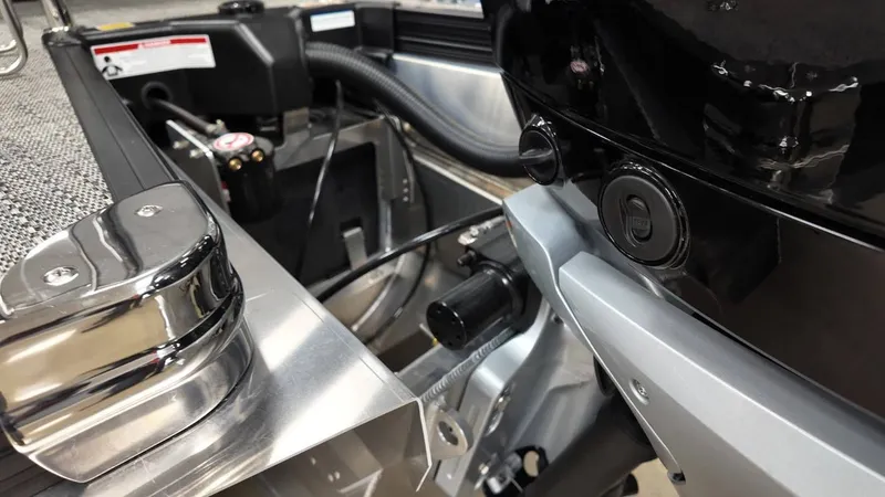 Slide: The Image of Close-up of Barletta Corsa 23UC 2026 engine area. - 8