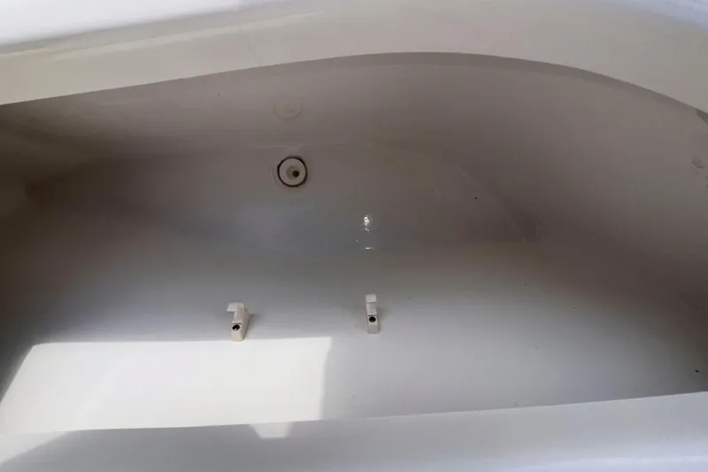 Slide: The Image of Interior view of 2017 NauticStar 1810 NauticBay boat compartment. - 22