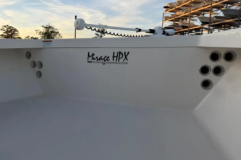 Slide: The Image of 2022 Maverick 18 HPX-V boat with Mirage HPX logo and VARIS technology. - 22