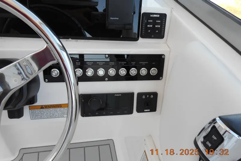 Slide: The Image of Fusion Stereo, Lenco Trim Tab Indicator - 11