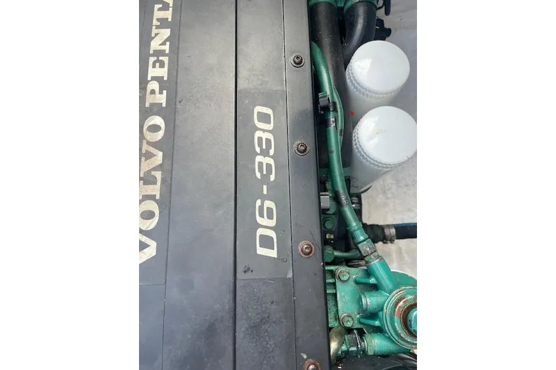 Slide: The Image of Volvo Penta D6-330 engine in 2015 Comercial Water Sports Ocean Pro 31 boat. - 12