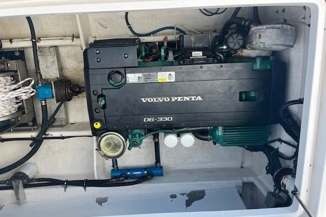 Slide: The Image of Volvo Penta D6-330 engine in 2015 Comercial Water Sports Ocean Pro 31 boat. - 21