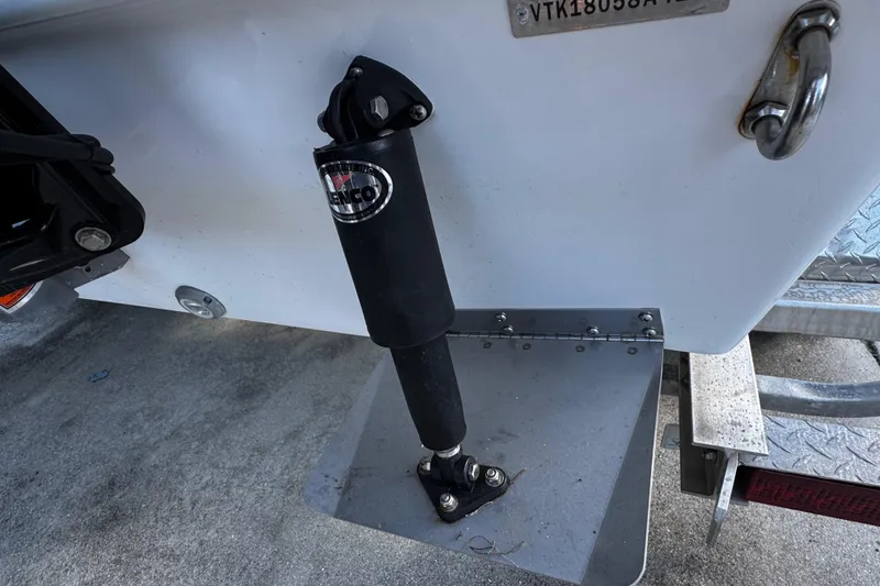 Slide: The Image of Vtech 18 boat trim tab with Lenco actuator, 2024 model. - 12