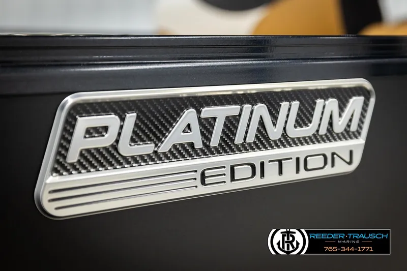 Slide: The Image of 2026 Avalon LSZ VRB Platinum Edition badge with carbon fiber detail. - 53