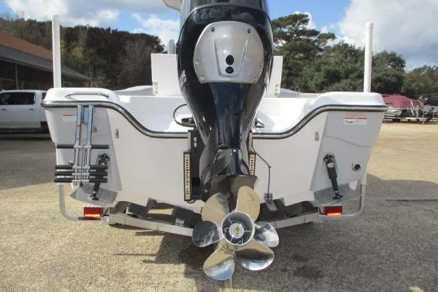 Slide: The Image of 2026 Blazer Bay MAKARIA 2600 boat interior with compact marine toilet. - 32