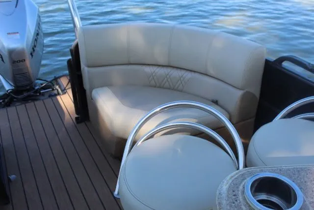 Slide: The Image of Coach Pontoons 250 RE Tripletoon 2017 - 18