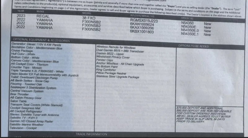 Slide: The Image of Regal 38 FXO 2023 - 3