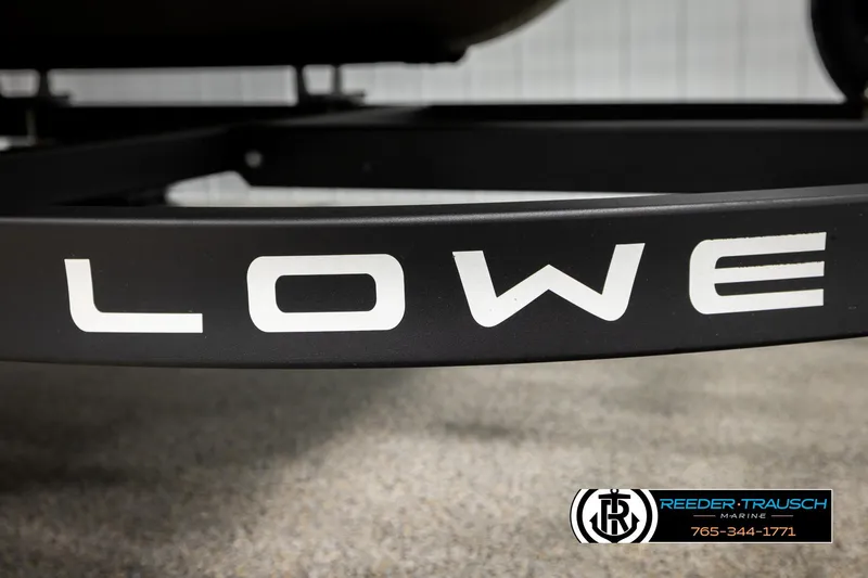 Slide: The Image of 2024 Lowe Ultra 162 Fish & Cruise boat trailer with Reeder-Trausch Marine logo. - 50