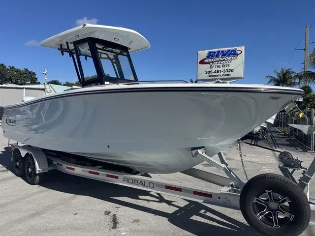 Slide: The Image of Robalo R250 Center Console 2026 - 2
