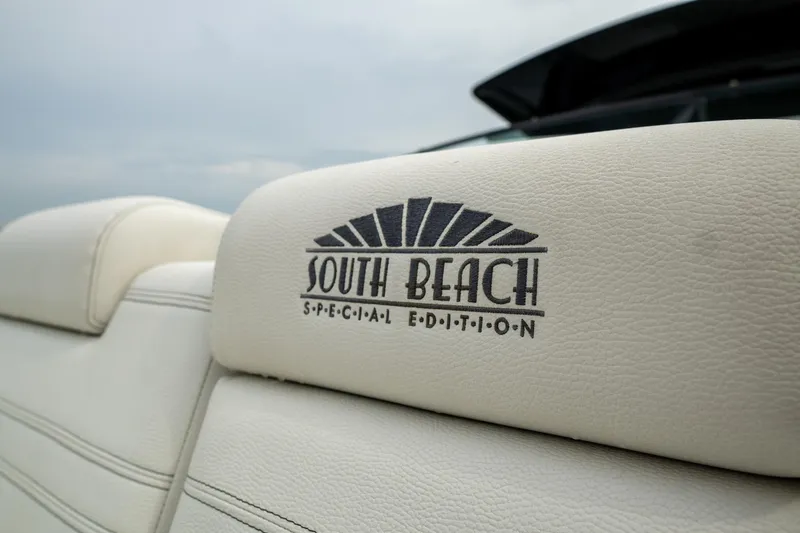 Slide: The Image of 2022 Cruisers Yachts 38 GLS South Beach Special Edition seat detail. - 15