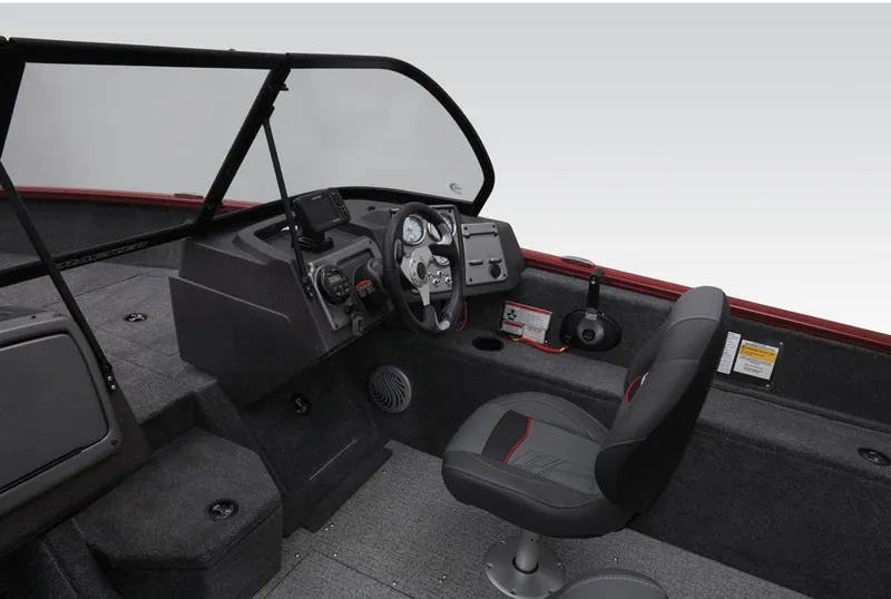 Slide: The Image of Propeller of 2022 Tracker Pro Guide V-175 Combo boat, parked outdoors. - 17