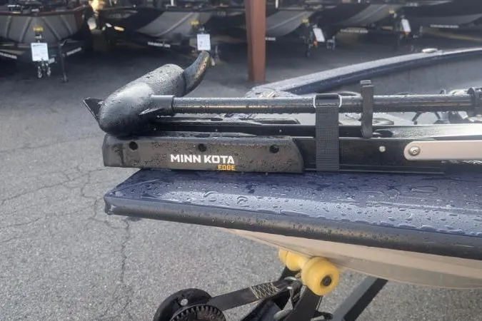 Slide: The Image of 2022 Tracker Pro Team 175 TF boat with Minn Kota Edge trolling motor. - 6