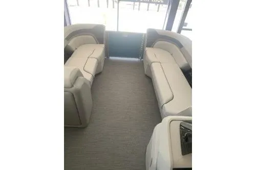 Slide: The Image of 2026 Godfrey Sweetwater 2086 CSE interior with spacious seating and modern design. - 4