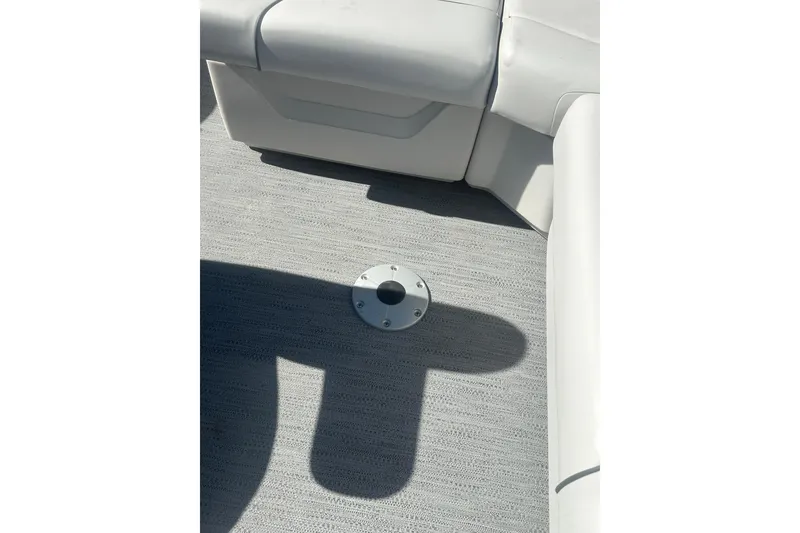 Slide: The Image of Interior seating of 2026 Godfrey Sweetwater 2286 Cruise Special Edition boat. - 19