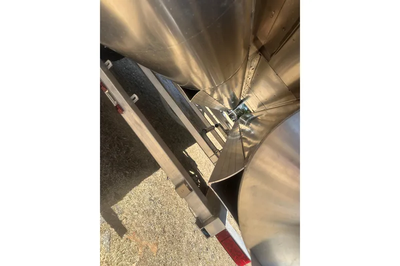 Slide: The Image of Underneath view of 2026 Godfrey Sweetwater 2286 Cruise Special Edition pontoon boat. - 36