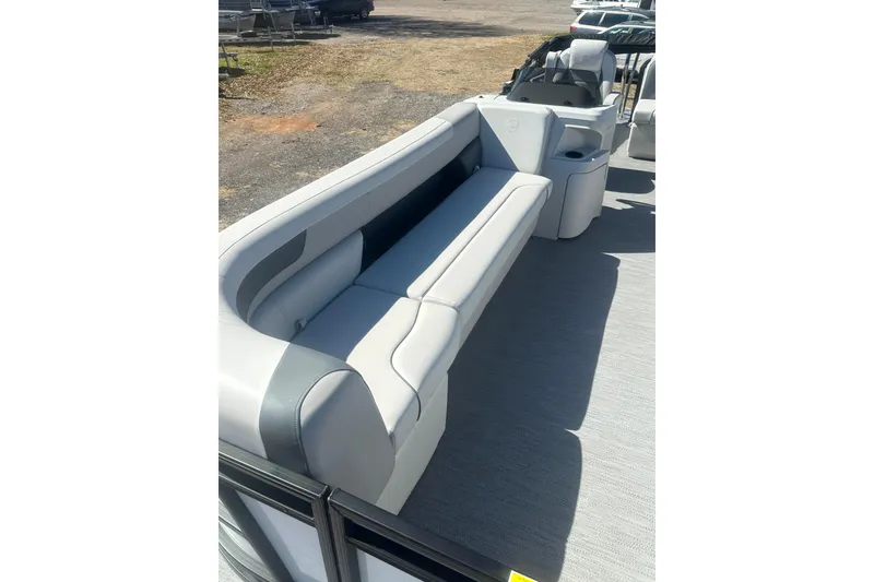 Slide: The Image of 2026 Godfrey Sweetwater 2286 Cruise Special Edition pontoon boat with spacious seating. - 9