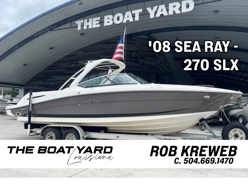 The Image of Sea Ray 270 SLX 2008 - 1