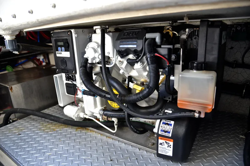 Slide: The Image of Engine compartment of a 2016 Formula 350 Crossover Bowrider with Kohler generator. - 38